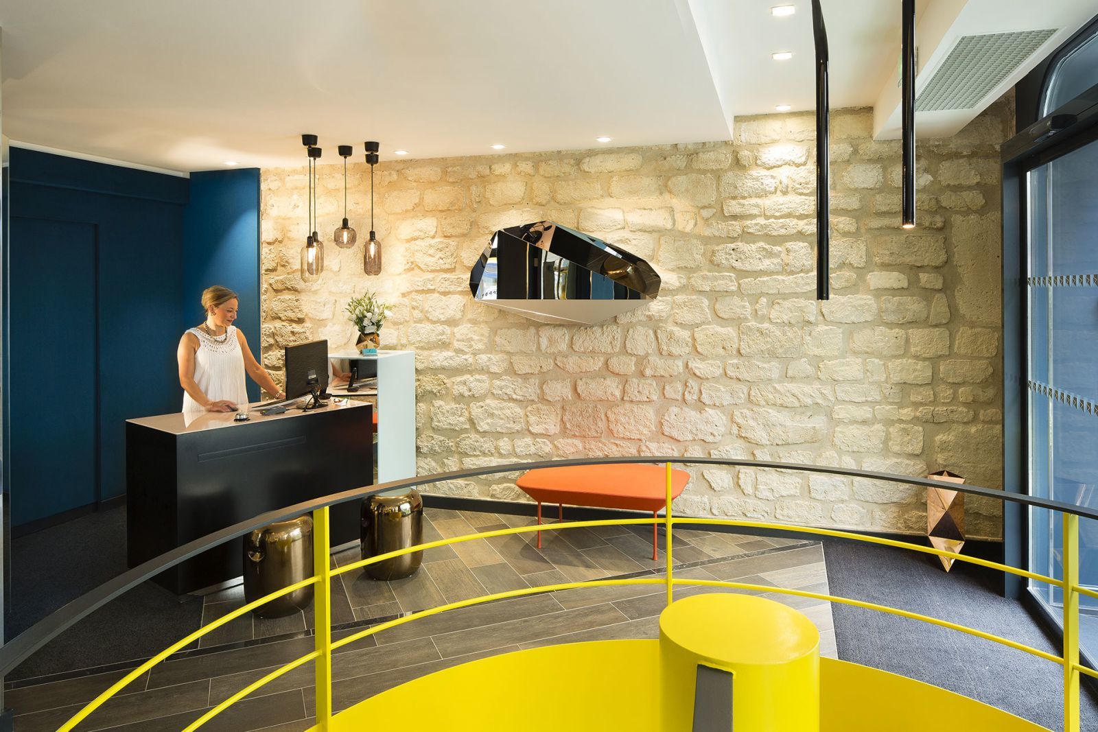Hotel Duette Paris Interiør billede